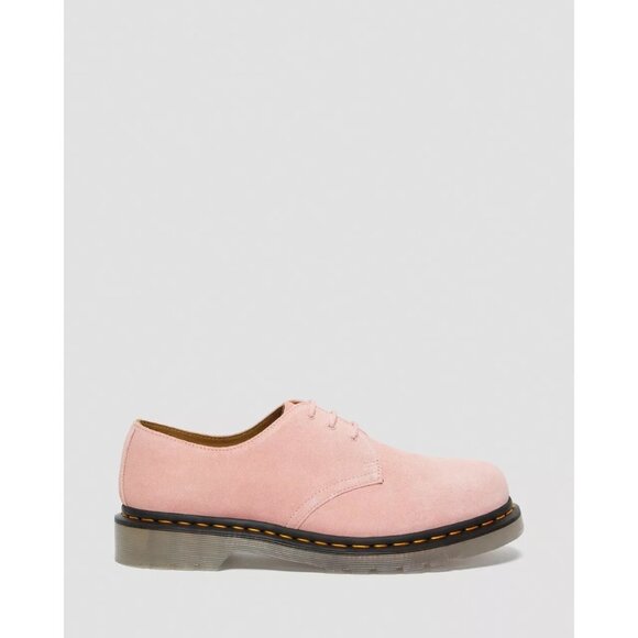 🆕 DR. MARTENS 1461 Iced Suede Oxford Shoes Pink 9 - Picture 2 of 12